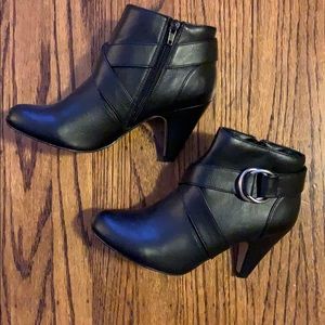 Mix No 6 Black Ankle Booties